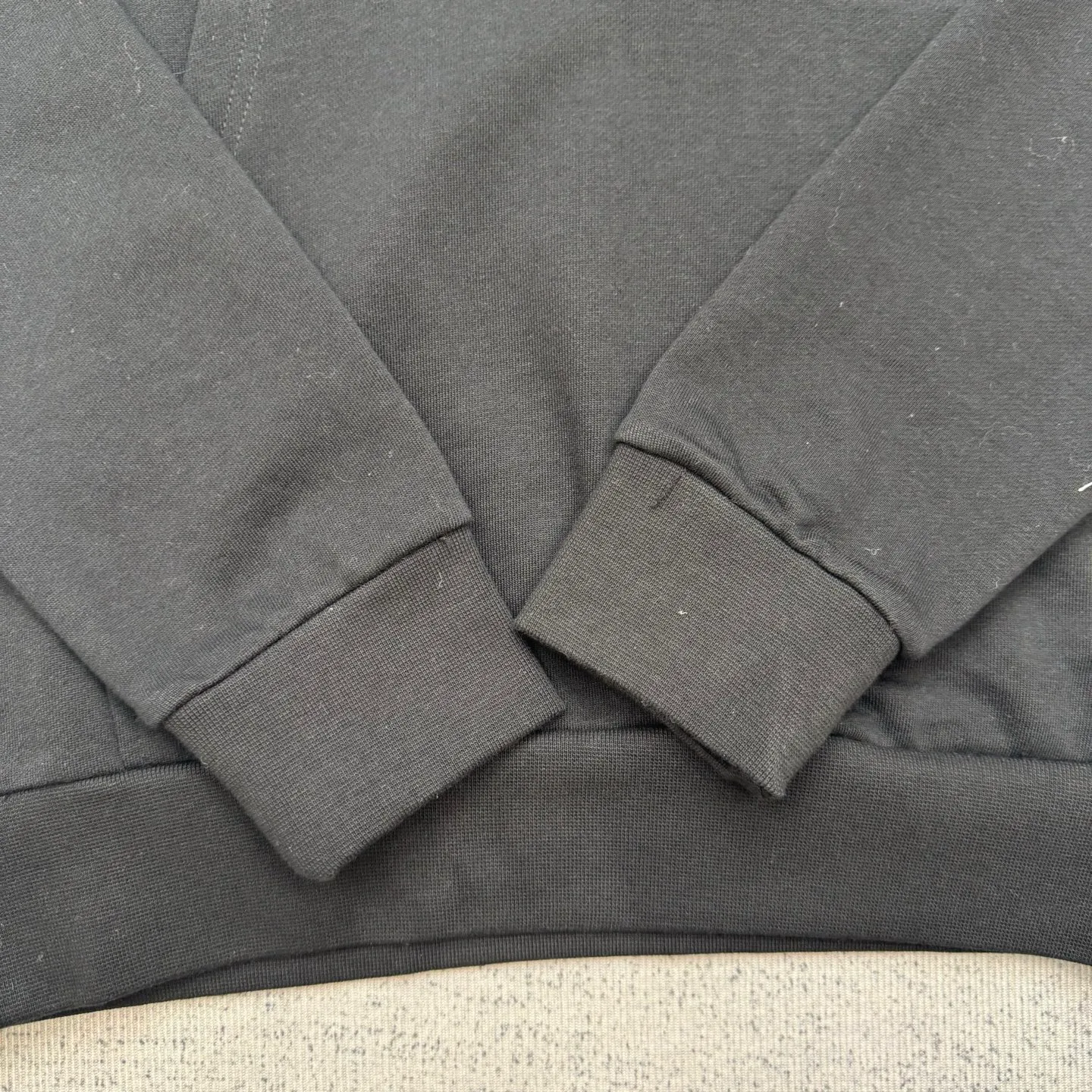 P470 MONCLER Hooded cotton sweatshirt with back logo SIZE S/M/L/XL