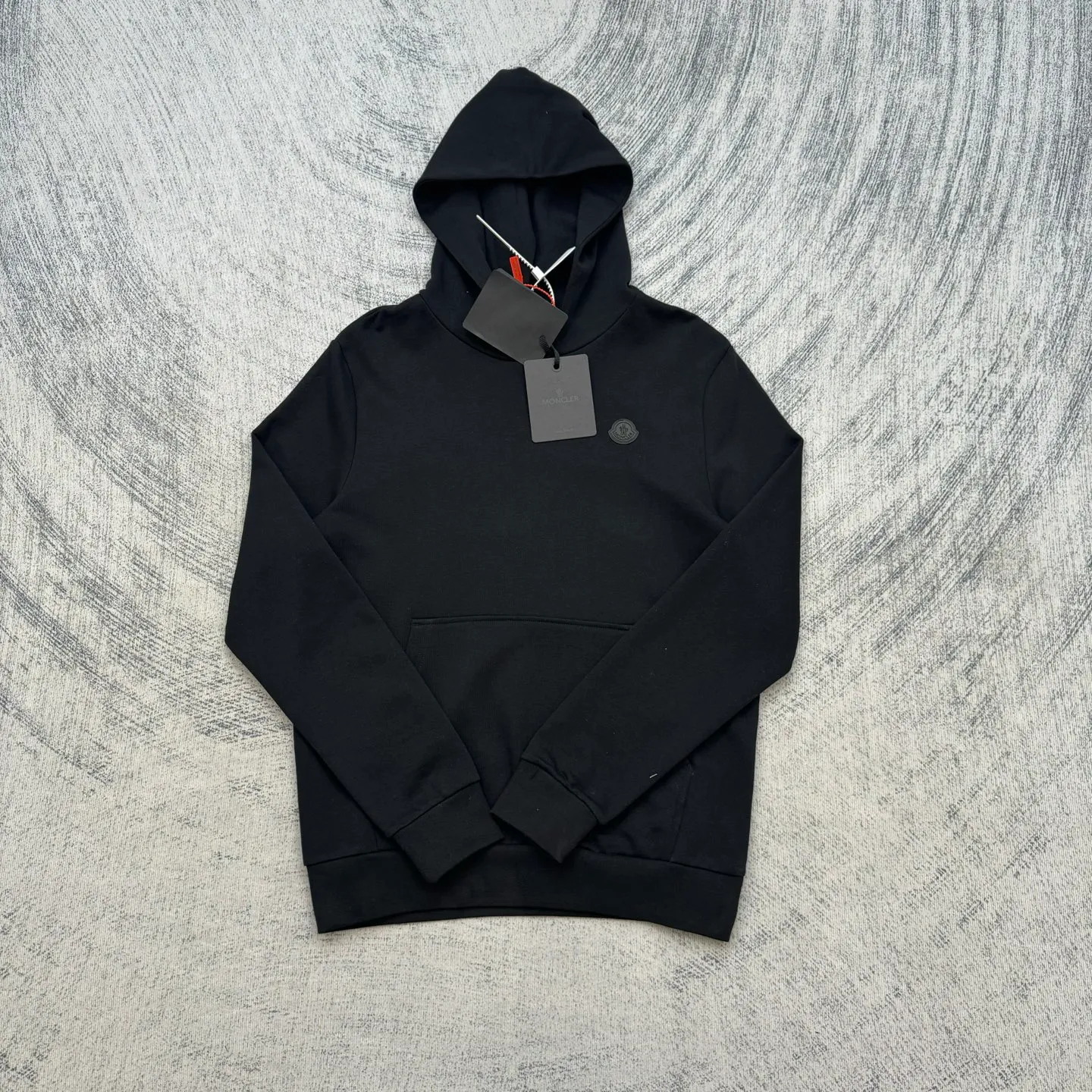 P470 MONCLER Hooded cotton sweatshirt with back logo SIZE S/M/L/XL