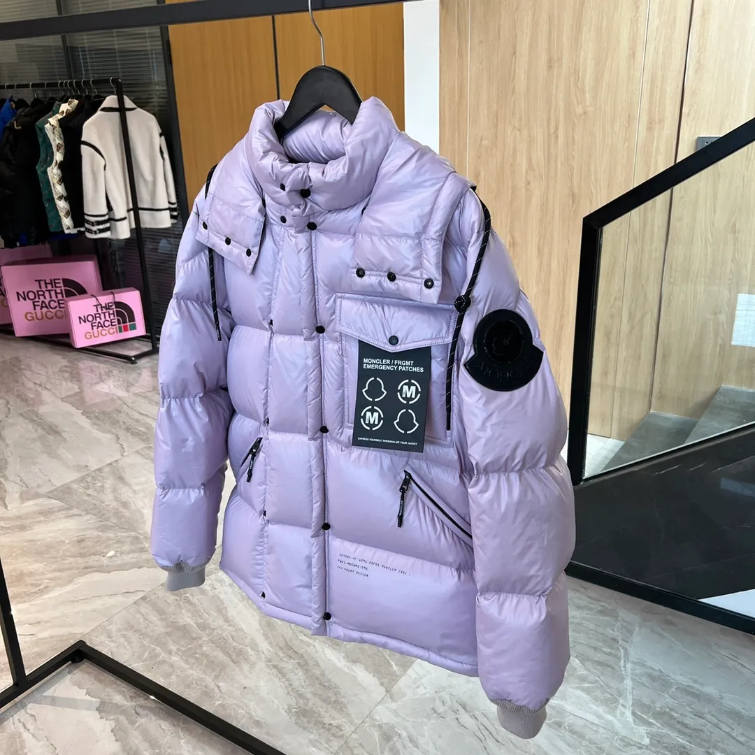 P740 Moncler/Moncler/7 MONCLER FRGMT Fujiwara Hiroshi joint/Anthemyx down jacket Size 1-5