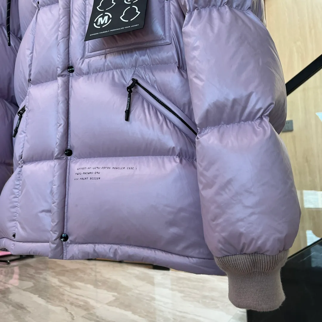 P740 Moncler/Moncler/7 MONCLER FRGMT Fujiwara Hiroshi joint/Anthemyx down jacket Size 1-5