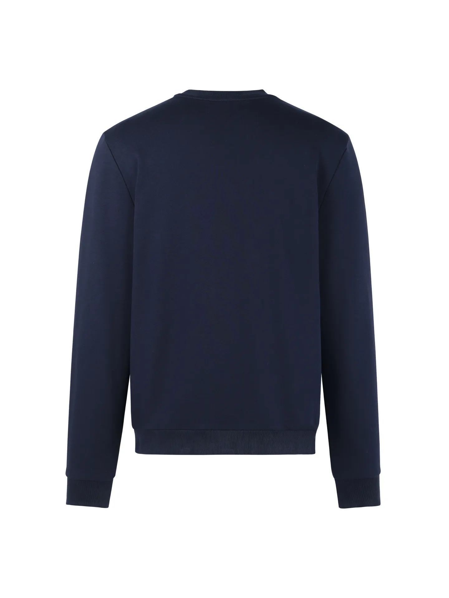 P370 White background picture] MONCLER/muzzled round neck long sleeve faded logo cotton sweatshirt [Ready stock] S M L