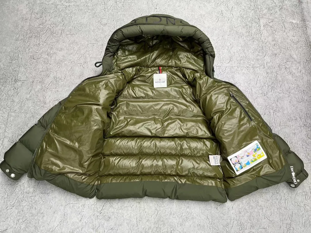 P880 🆕❤️2022🆕New Moncler Cardere short down jacket Color: Black White, Green Size: 12345