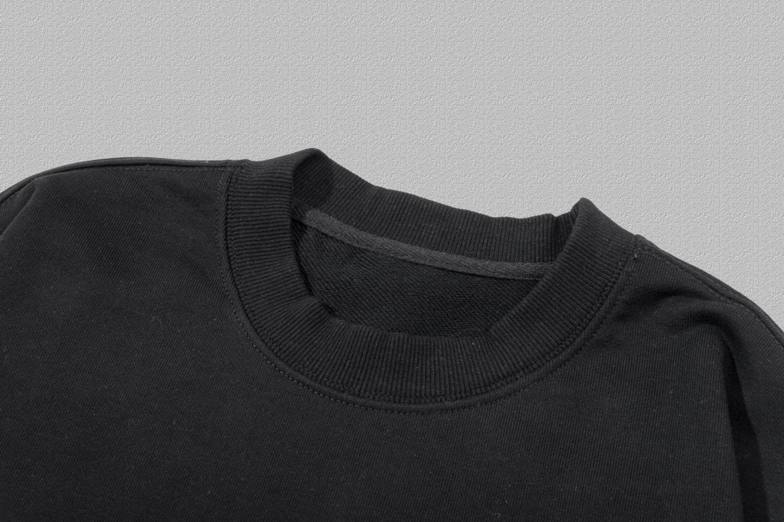 P200 [Moncler] 2025 autumn and winter new round neck sweatshirt High-end pure cotton double-ply 400g heavy terry cloth fabric Color: Black White Size: S M L XL 2XL