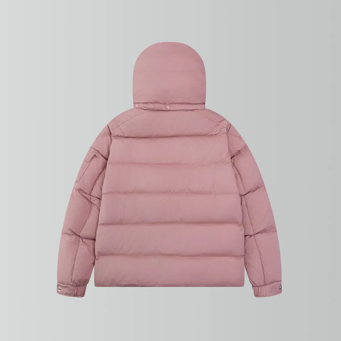 P720 top version Moncler/mask 24FWMarie70 winter women's down jacket, genuine synchronous anti-counterfeiting chip sensor! National standard 90 white duck down, high version of the classic series, never false goose down and other series of misleading! 15D nylon fabric/lining is of the highest standard, never velvet! The auxiliary materials and hardware are all custom-made from the original factory, 100% restoring the replica quality! The perfect combination of every link ensures the smoothness of each piece of clothing. Color: white pink