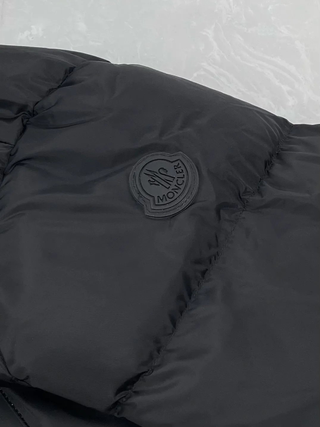 P1030 (high version) Moncler-muzzled-inner placket embroidered letter down jacket Size:1 2 3 4 5