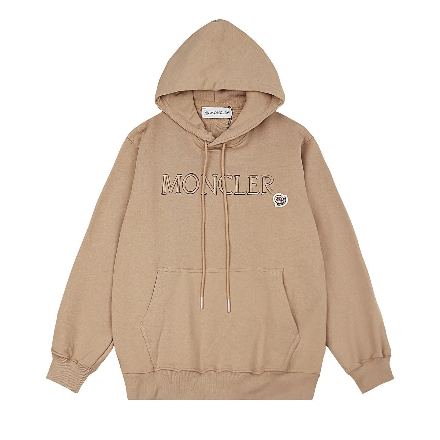 P246 Style number: 853 〈MONCLER〉Mongolian embroidered hooded sweatshirt. The price of the Mongolian sweatshirt is actually quite advantageous. Anyone who has been to the counter should know that the price of the Mongolian hooded sweatshirt is not much cheaper than Gucci Burberry. It is just relatively low-key and unwilling to hype. It is a picture that you want to buy or not. The aloof existence... ✅Original custom-made with logo eyelets and hood ✅460g 100% cotton wool-eating fabric OS version is too big ✅Matched with the original high-weight double yarn thread ✅Correct three-needle and five-thread craftsmanship Chain edge Color: black white sky blue khaki Size S M L