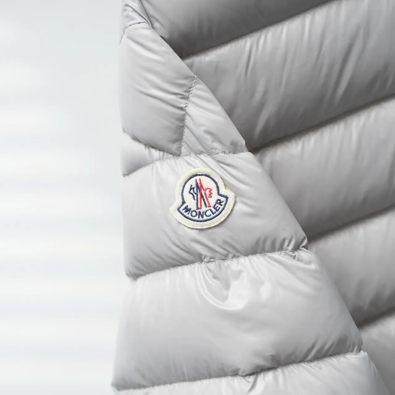 P900 MONCLER | Mengkou 06 thin couple stand collar down jacket Color: Pearl Gray Size: 1-7