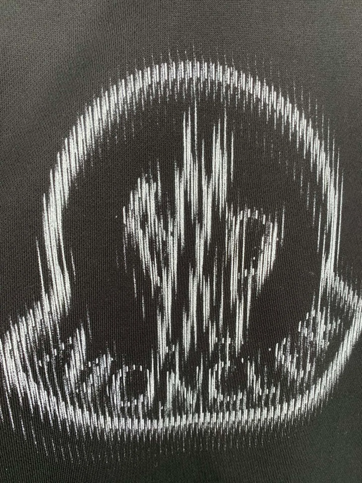 P350 MONCLER round neck pullover printed casual long-sleeved sweatshirt ●Authentic product purchased and developed by 3926. ●320g double-strand combed cotton sweatshirt material ●2*2 cotton luxury trendy rib ●Fabric enzyme wash ●Digital direct printing ●Customized 1:1 chapter ●Customized 1:1 trademark ●Fit version ●Size: S M L XL