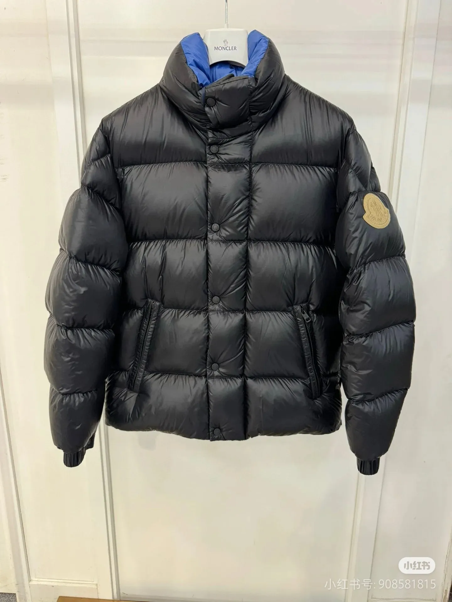 P840 Moncler. 1952 joint brand, bright black with green, matte black with blue, coffee color with blue, size 12345