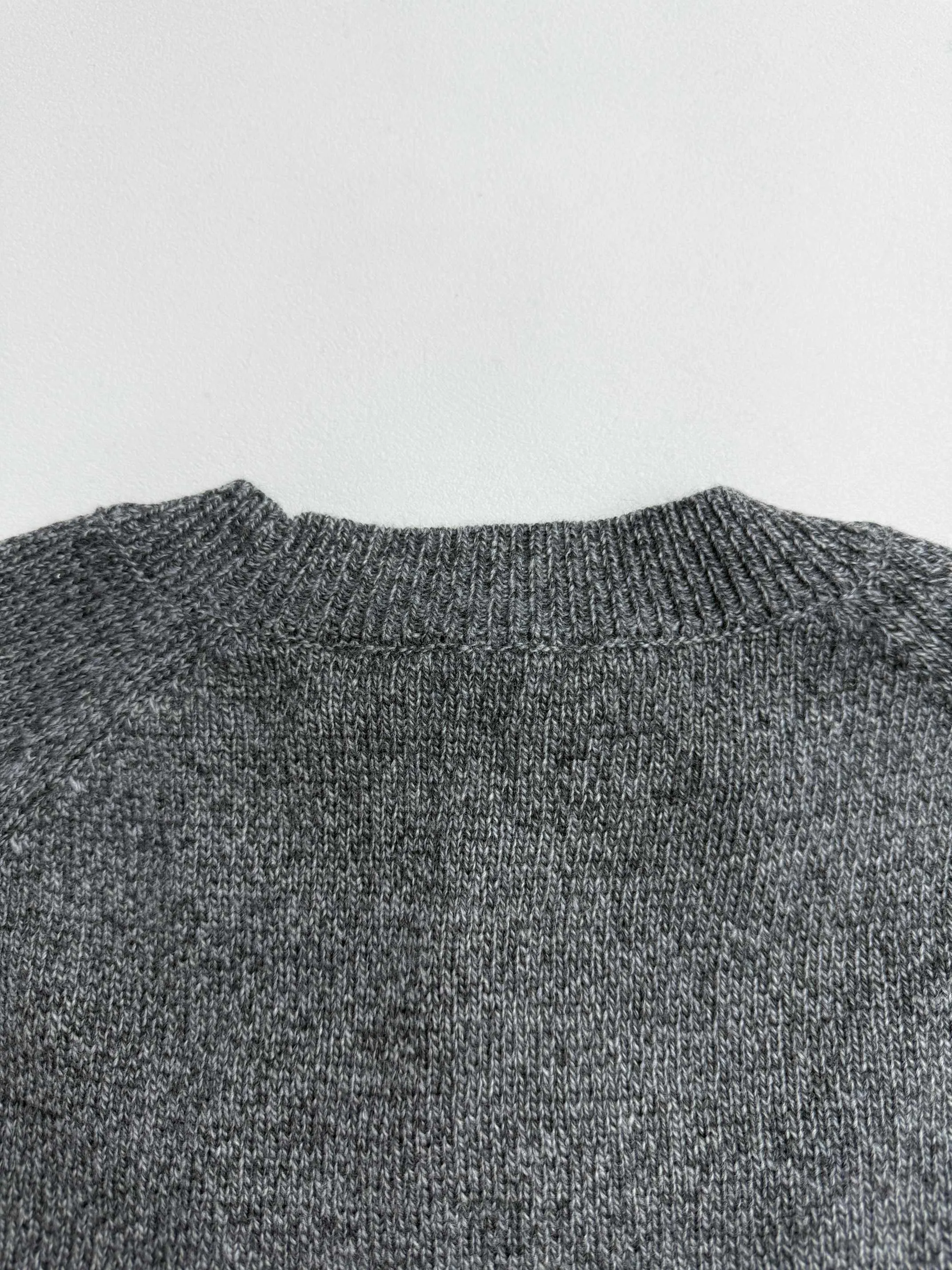 P410 Moncler Mouline patchwork crew neck sweater S/M/L/XL