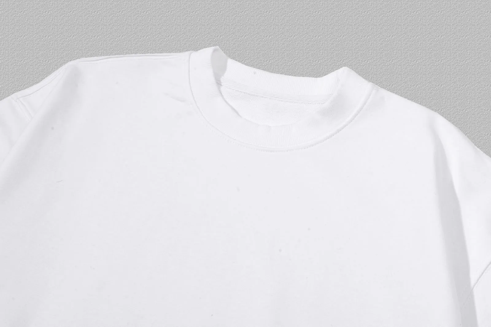 P190 [Moncler] 2025 autumn and winter new round neck sweatshirt High-end pure cotton double-ply 400g heavy terry cloth fabric Color: Black White Size: S M L XL 2XL