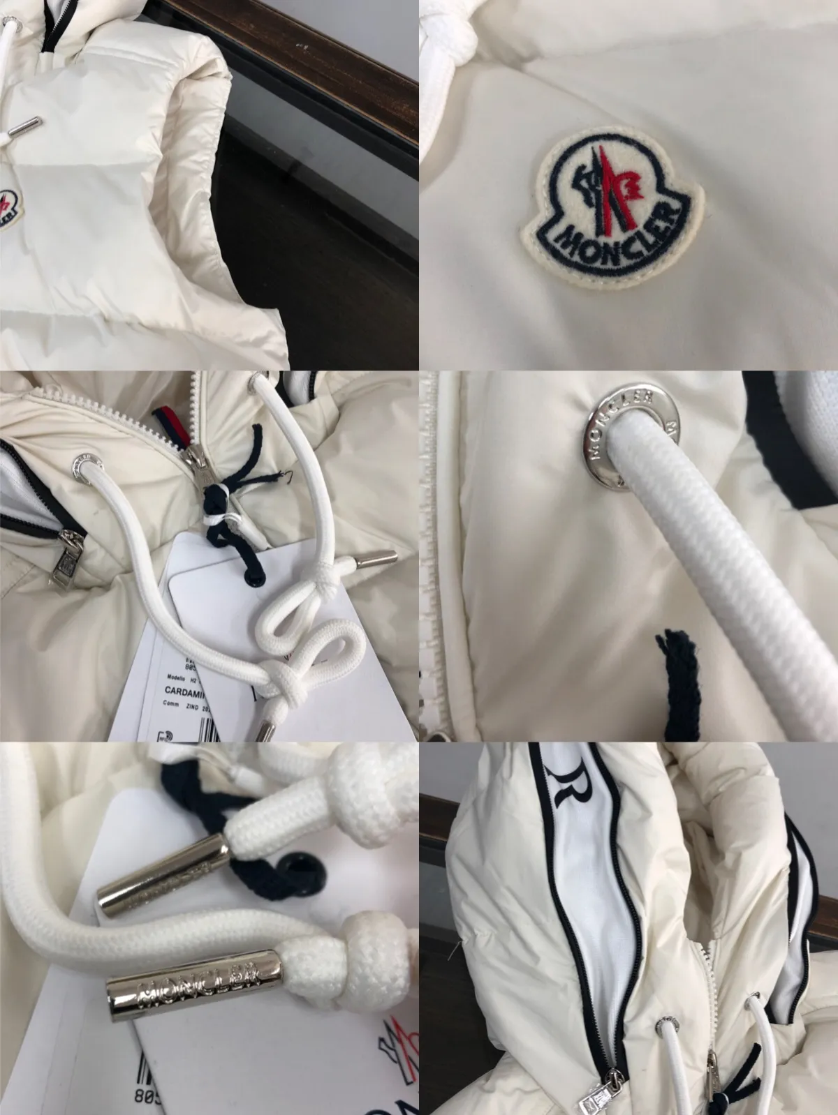 P720 Moncler 25 autumn and winter new style! Fashionable down vest! Down vest! The 100% cotton fabric selected from customers has extremely superior waterproof and breathable properties, and the fabric feels very soft, smooth and shiny! The inner filling is 90% white duck down, which has excellent fluffiness and resilience, and its cold-proof performance is unquestionable! Zipper pulls with customer-supplied brand letters engraved on them show off the aura of big brands everywhere, and they look good no matter how simple and elegant you wear them! Lightweight, convenient and warm, it can be paired with sweaters or sweatshirts! Fashionable and versatile color: black white size: 12345