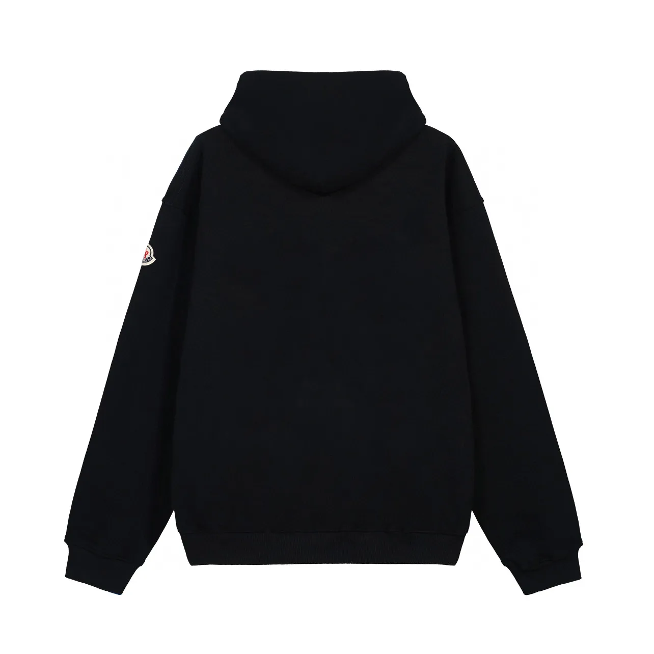 P270 Recommended model that will not be sold off the shelves, Moncler Mouth Mouth 480g velvet printed hooded sweatshirt, Australian velvet fabric is soft and comfortable, does not shrink, does not deform, does not pill) Original customized accessories Collar label Wash mark Hang tag Packaging (perfect details) Color White Black Size XS-L - Copy (37) - Copy