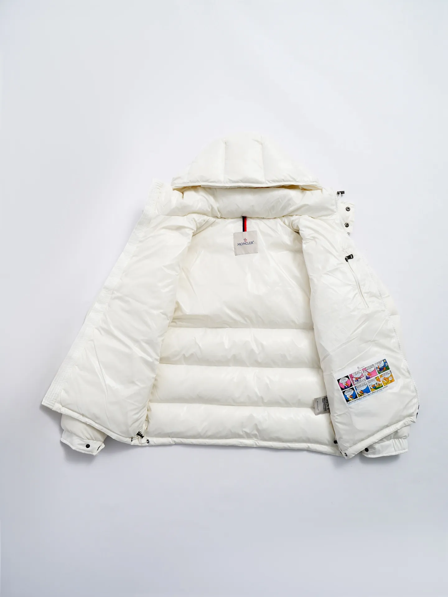 P640 Moncler Moncler Maya Men's Outdoor Down Jacket White