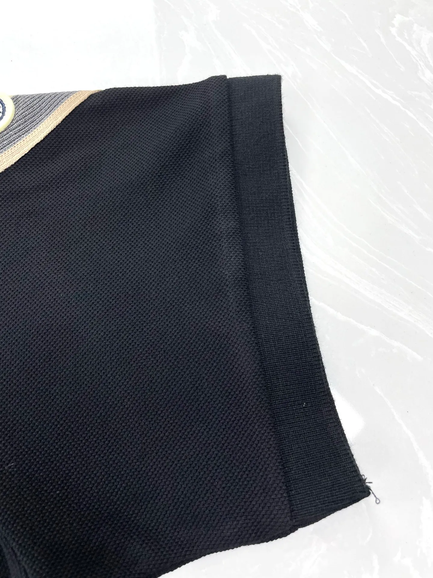 P190 (high version) Moncler-muzzle-25ss new cotton pique polo shirt short-sleeved T-shirt Size:XS-L