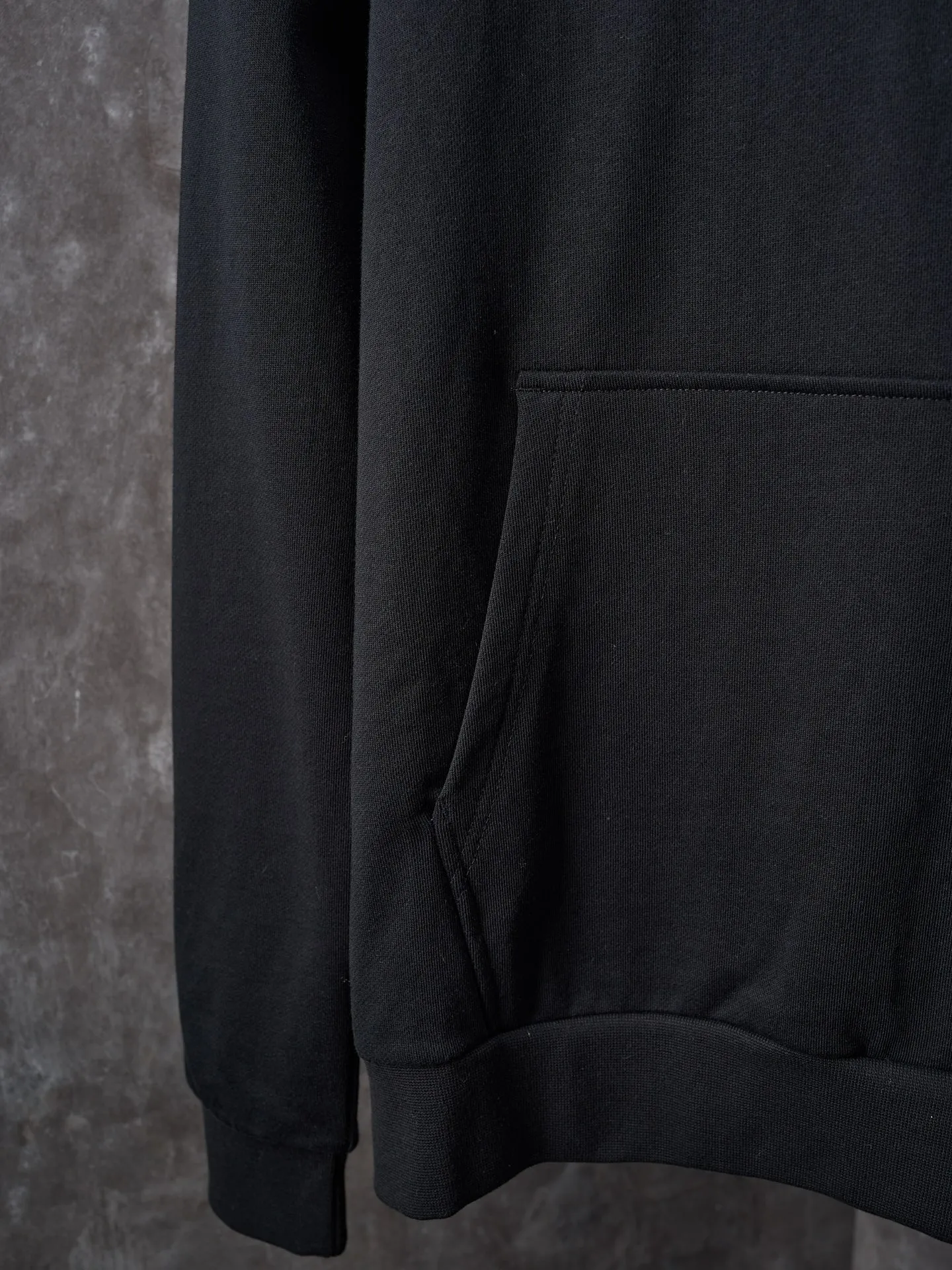 P460 Actual hanging auction] MONCLER/mask cotton same color hooded sweatshirt with back logo [Ready stock] S M L