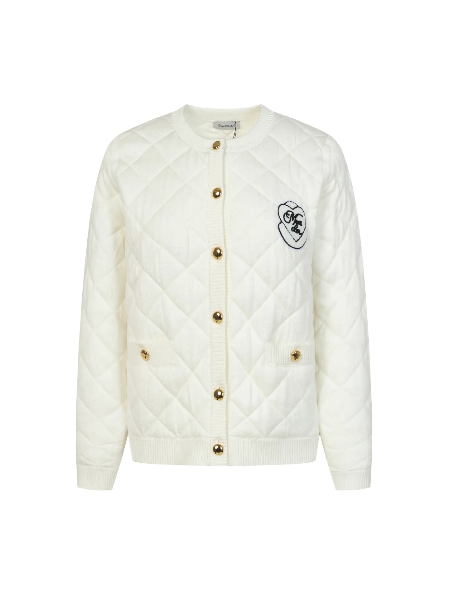 P440 Women's model] Moncler/Moncler's new knitted patchwork round-neck sweater with high-density LOGO embroidery on the chest and original customized tag accessories. Made of pure cotton yarn, pure cotton is skin-friendly, comfortable and of high quality. Follow the blogger to learn how to style! It is a series that is super hard to buy after it became popular. It is hard to find one piece. It is simple and practical to wear, with a lazy and loose feel. The thickened fabric has a more texture, soft and delicate feel, and a loose fit. Whether it is worn alone or layered, you can wear different styles of fashion with just one piece!  Size: S M L