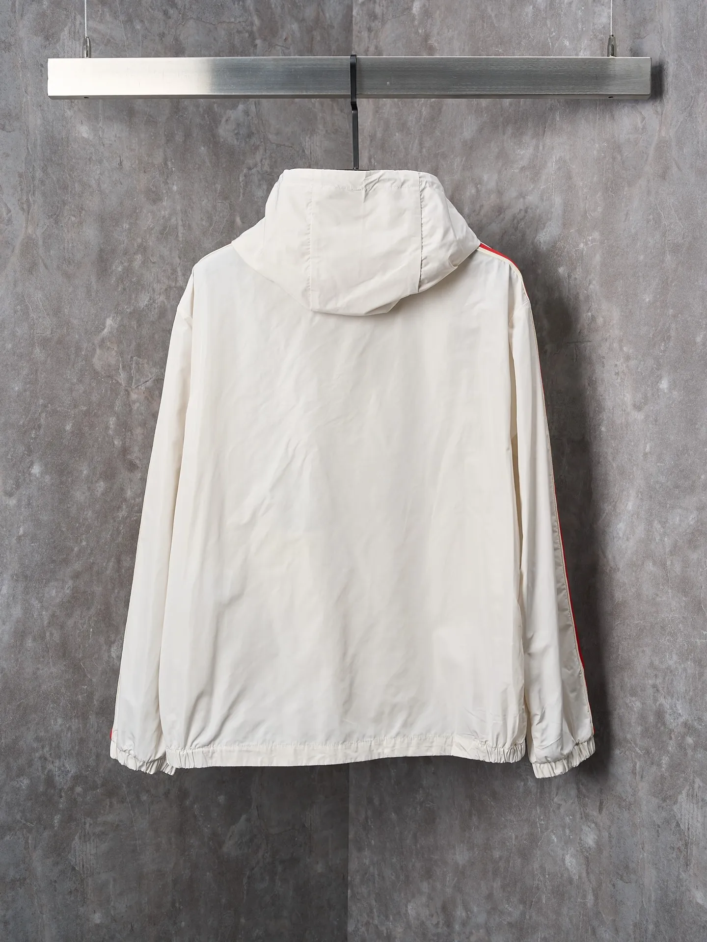P540 Actual hanging auction] MONCLER/Maskled webbing trimmed light zipper jacket [Ready stock] 1 2 3 4