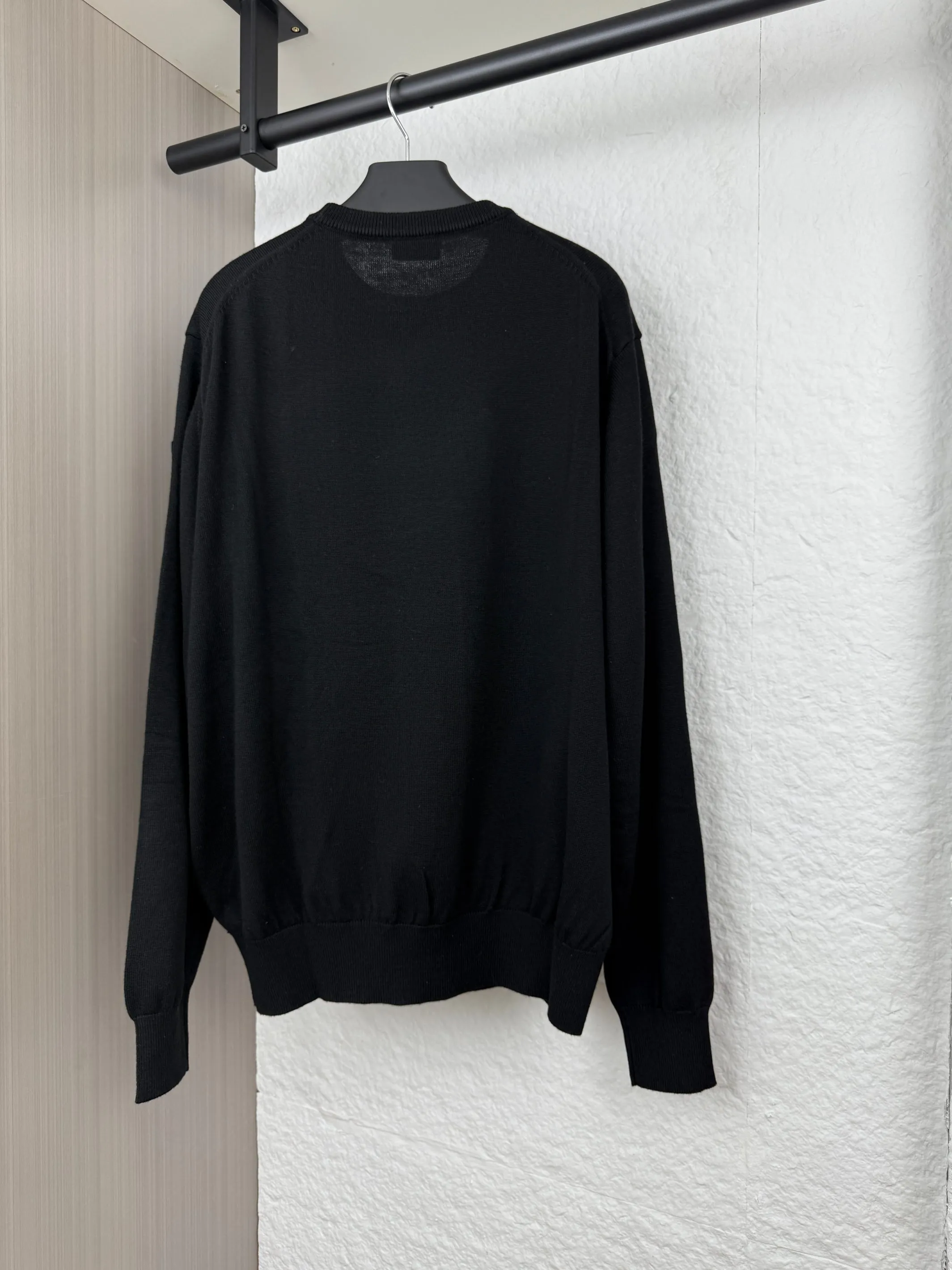 P430 Moncler masked letter jacquard armband knitted sweater S/M/L/XL