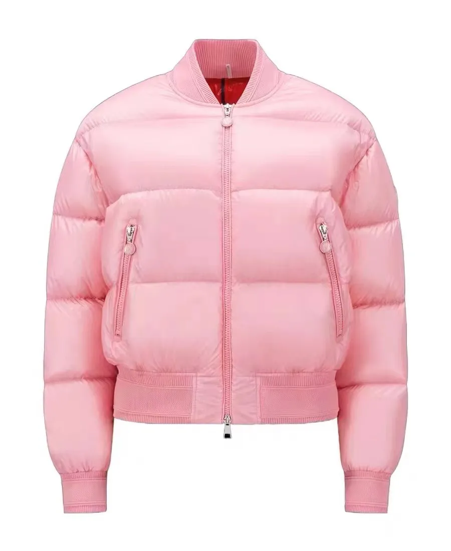 P640 💎High version💎 Moncler/Moncler 23 years new Jolin Tsai baseball jacket down jacket 90 white duck down