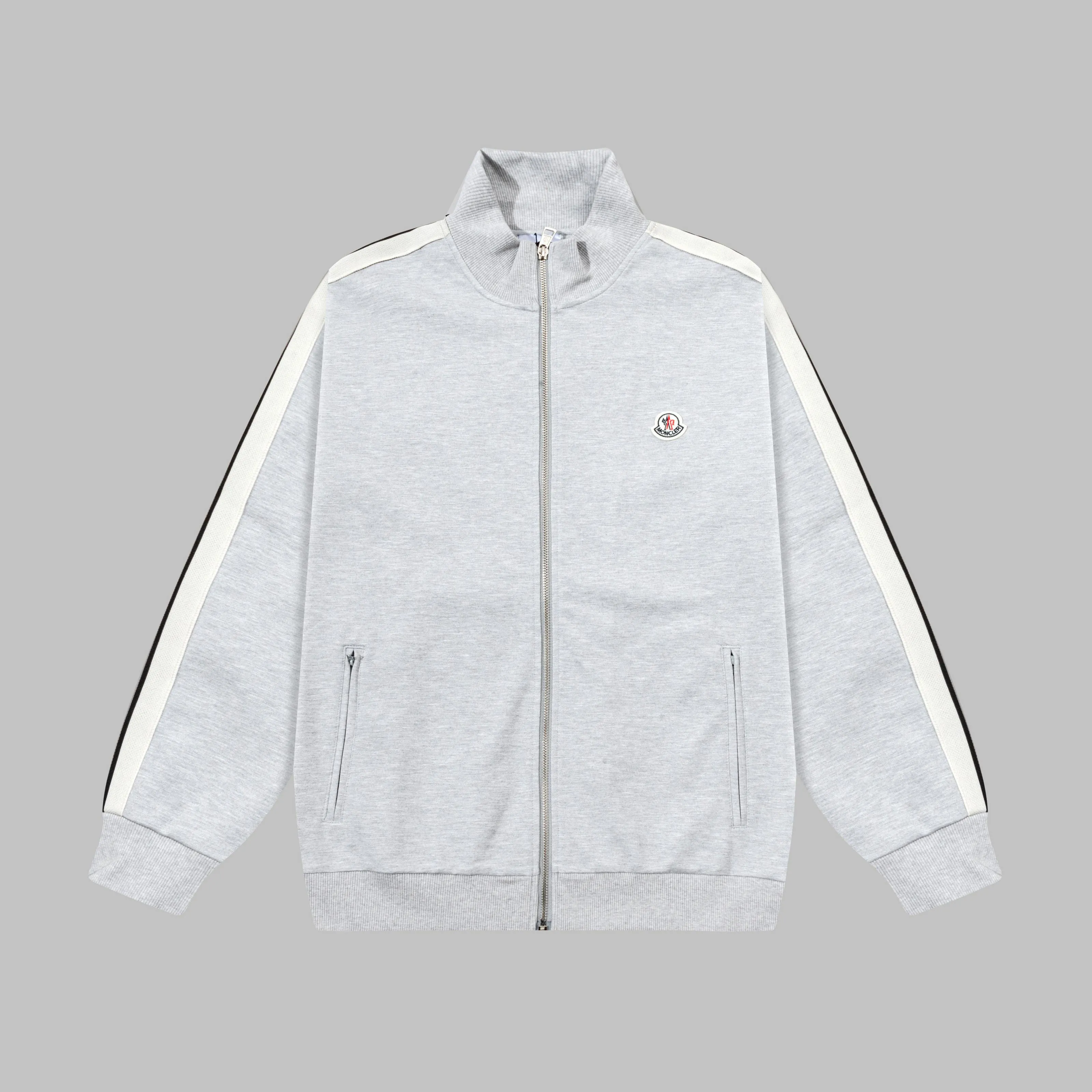 P270 MONCLER/muzzle Customized fabric suit casual sweatpants Simple side webbing splicing technology brand small chapter logo LOGO Official synchronization High version High quality Fashion personality Versatile trend Pure original quality Original fabric Hang tag Collar label Washed wheat Complete three standards Color: Black. Blue. Gray. Size: S-2XL