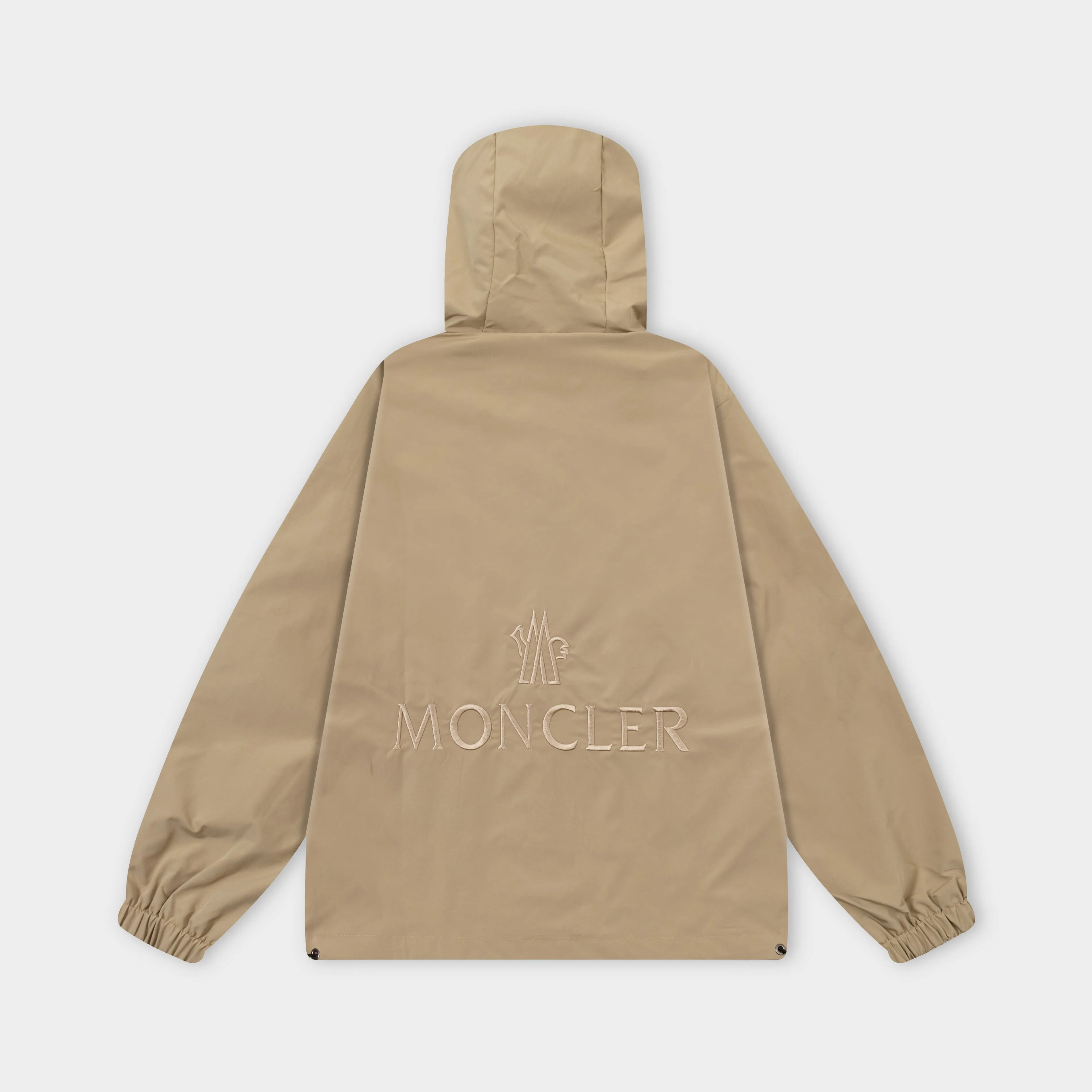 P320 2025 Mouthless MONCLER... New style for autumn and winter Hardware logo. High-quality hooded jacket. Mainly recommended version. Customized fabrics. Higher grade. High-density memory brushed lining. More fashionable and comfortable. High-standard customization. The upper body is very stylish. Classic and versatile. It can be matched with any fashion. The version is super good. It is recommended!  Color: Khaki Black Size: M-4XL