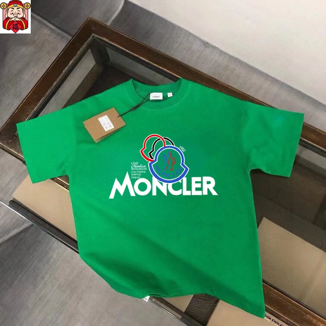 P140 Original men's casual short-sleeved T-shirt from the brand [MONCLER] (Good News for Fat People), new product for the spring and summer of 2025, customized with top-notch logo craftsmanship on the chest, matching details throughout the piece, top-notch quality and tailoring design, customized imported mercerized cotton fabric! Full of style, the color scheme is light and versatile. M-5XL (wear up to 220 pounds)
