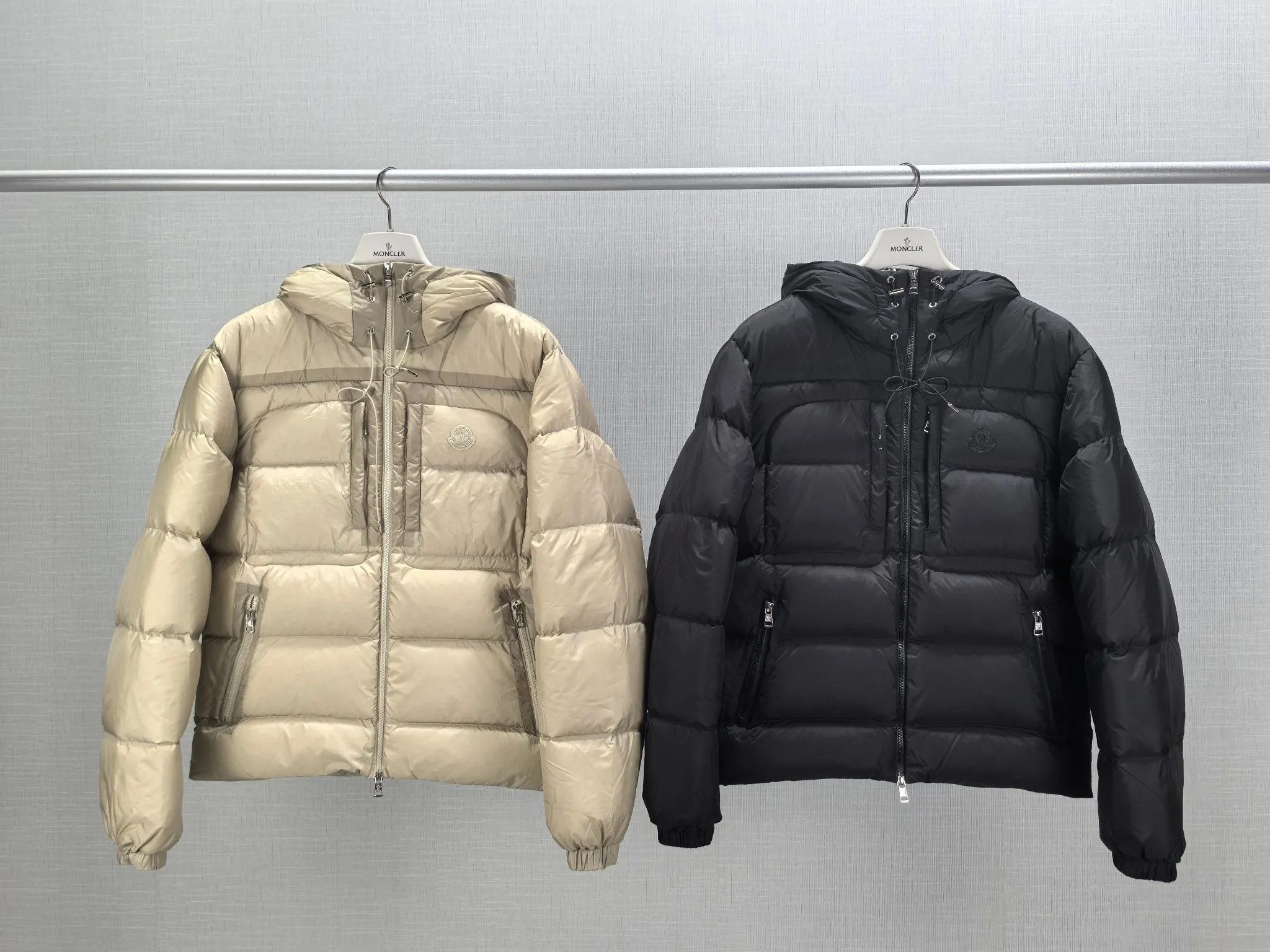 P940 New MONCLER 25th Spring Men's Hooded Zipper Decorated Down Jacket ORFET