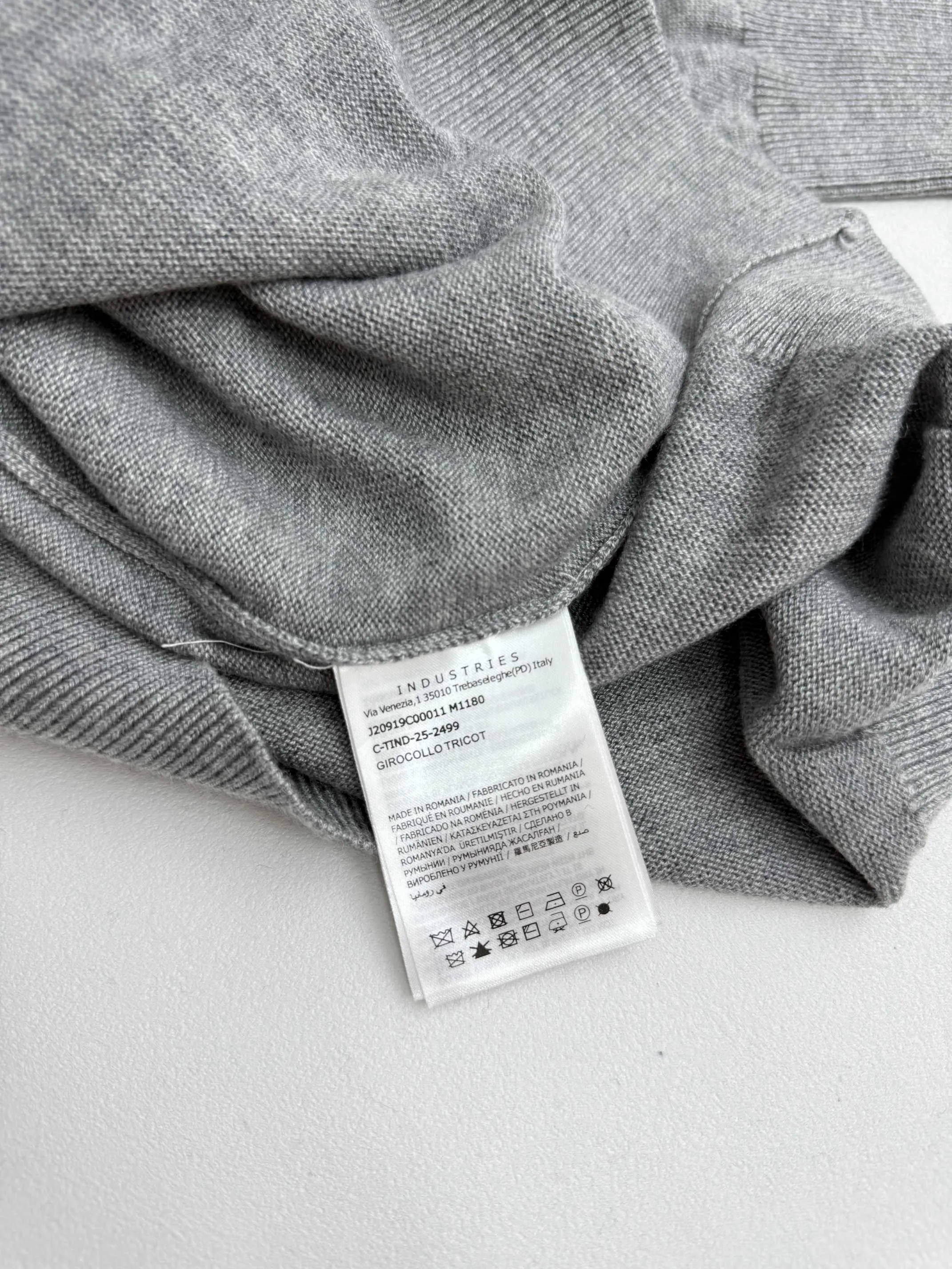 P430 Moncler masked letter jacquard armband knitted sweater S/M/L/XL