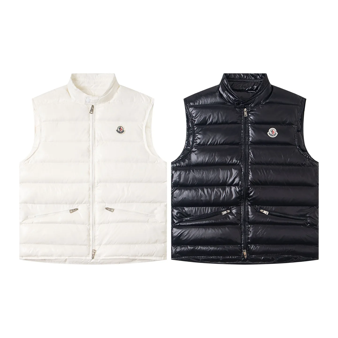 P580 Moncler/Mongolian Down Classic Vest This vest is made of the iconic imported gall-free and velvet-proof nylon. The classic small seams make it stand out ✨✨✨, which provides excellent protection and warmth. The two-way zipper fly is equipped with a Moner logo-shaped puller. All the details and workmanship can instantly beat all the products on the market! What a sense of detail! ! Fried chicken stick with upper body effect! 👍🏻 Color: black/white Size: 1/2/3/4/5/6