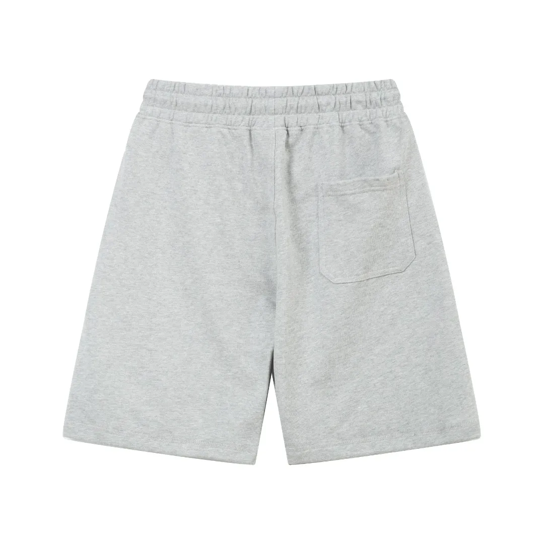 P230 top version, different currency) ✨Moncler SS show style, slim lines, simple printed letter Logo trendy shorts for men and women, compatible with all body types, black and white drawstring design on the waist elastic band, custom drawstring pockets with diagonal pocket design on both sides, and a small pocket at the rear. Color: black gray Size S-XL