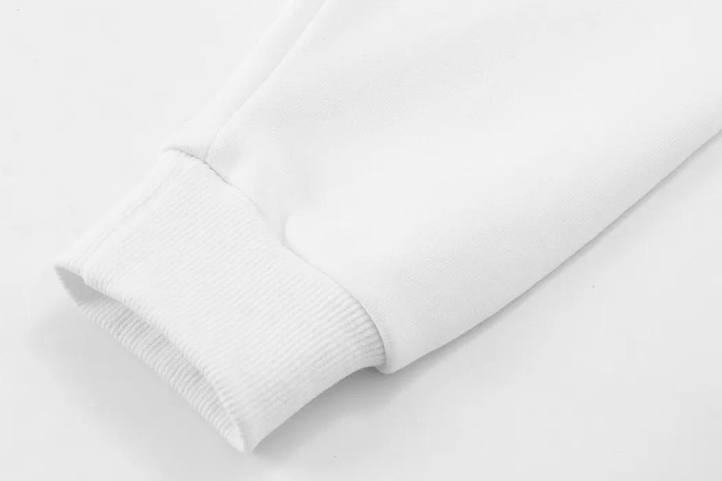 P270 Recommended model that won’t be taken off the shelves, Moncler Mouth Mouth 480g velvet printed hooded sweatshirt, Australian velvet fabric is soft and comfortable, does not shrink, does not deform, does not pill) Original customized accessories Collar label Wash mark Hang tag Packaging (perfect details) Color White Black Size XS-L - Copy