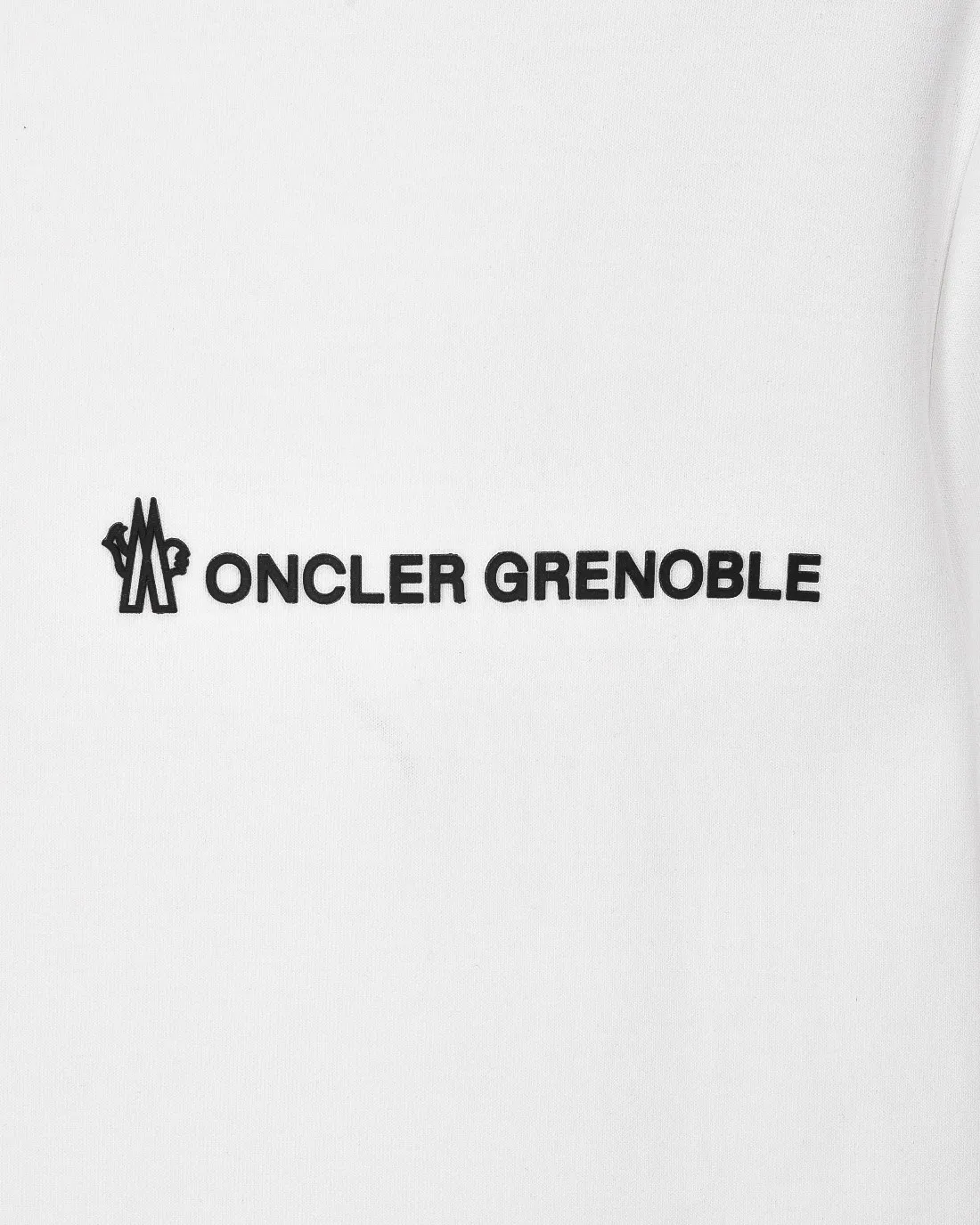 P220 MONCLER/muzzle 2025Fw new autumn and winter style Silicone three-dimensional printed letter logo on the front and back of the chest Uniform for men and women Pullover round neck long-sleeved T-shirt Brand classic Long-staple cotton fabric Official synchronization High version High quality Fashion personality Versatile trend Pure original quality Original fabric Hang tag Collar label Washed wheat Complete three labels Color: Black. White. Size: M-3XL