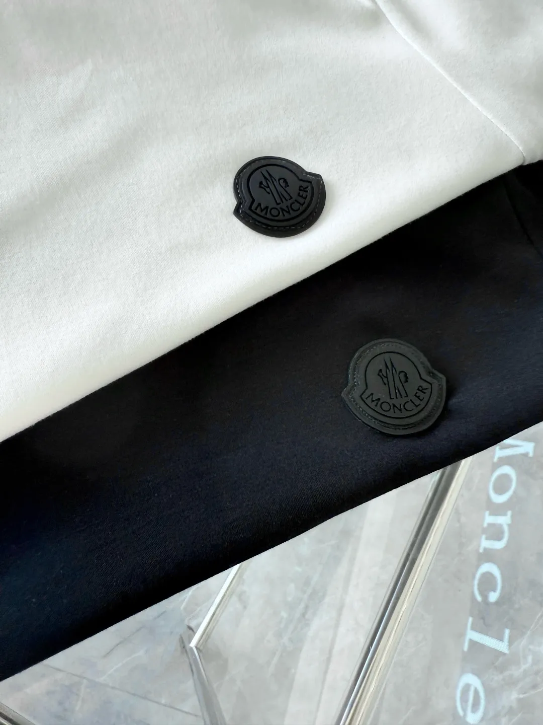 P160 2026 new Moncler men's clothing, classic solid color short-sleeved T-shirt with small label, 280 cotton, soft, comfortable and skin-friendly fabric, s—xxl