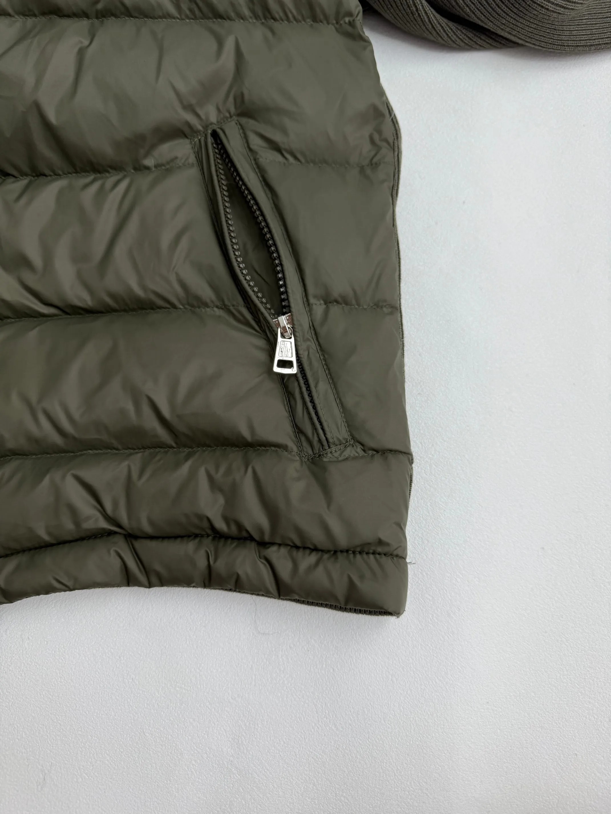 P690 Moncler wool knitted patchwork hooded down jacket 0/1/2/3/4