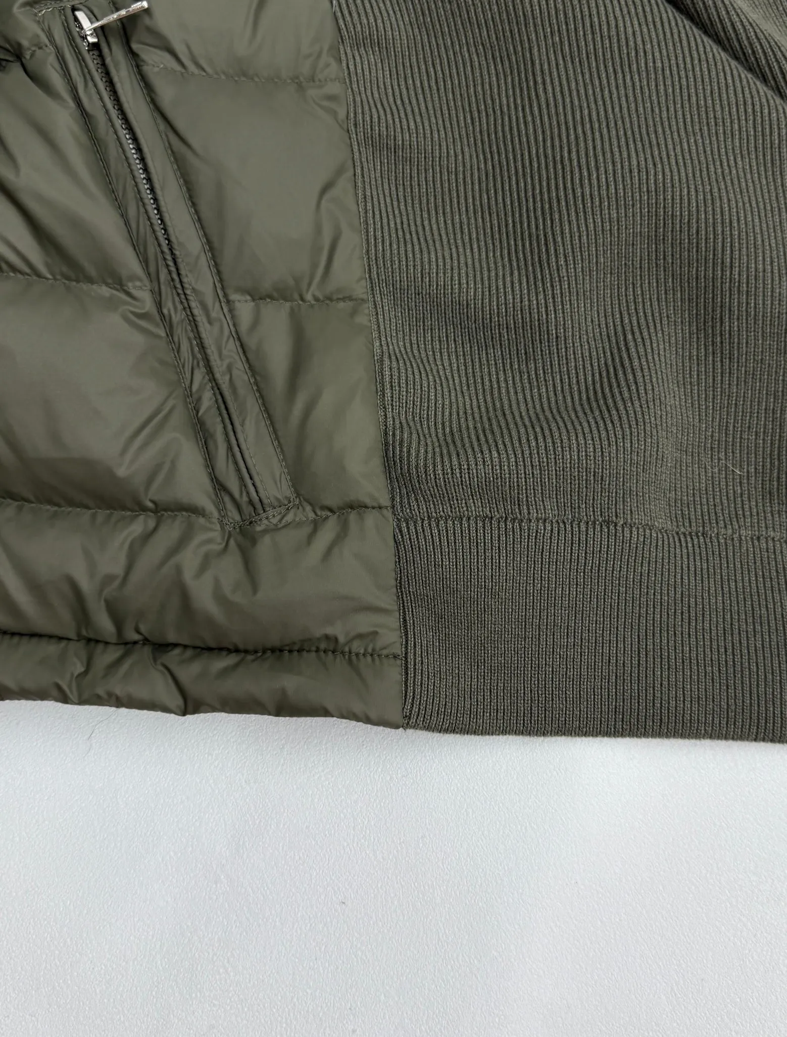 P690 Moncler wool knitted patchwork hooded down jacket 0/1/2/3/4