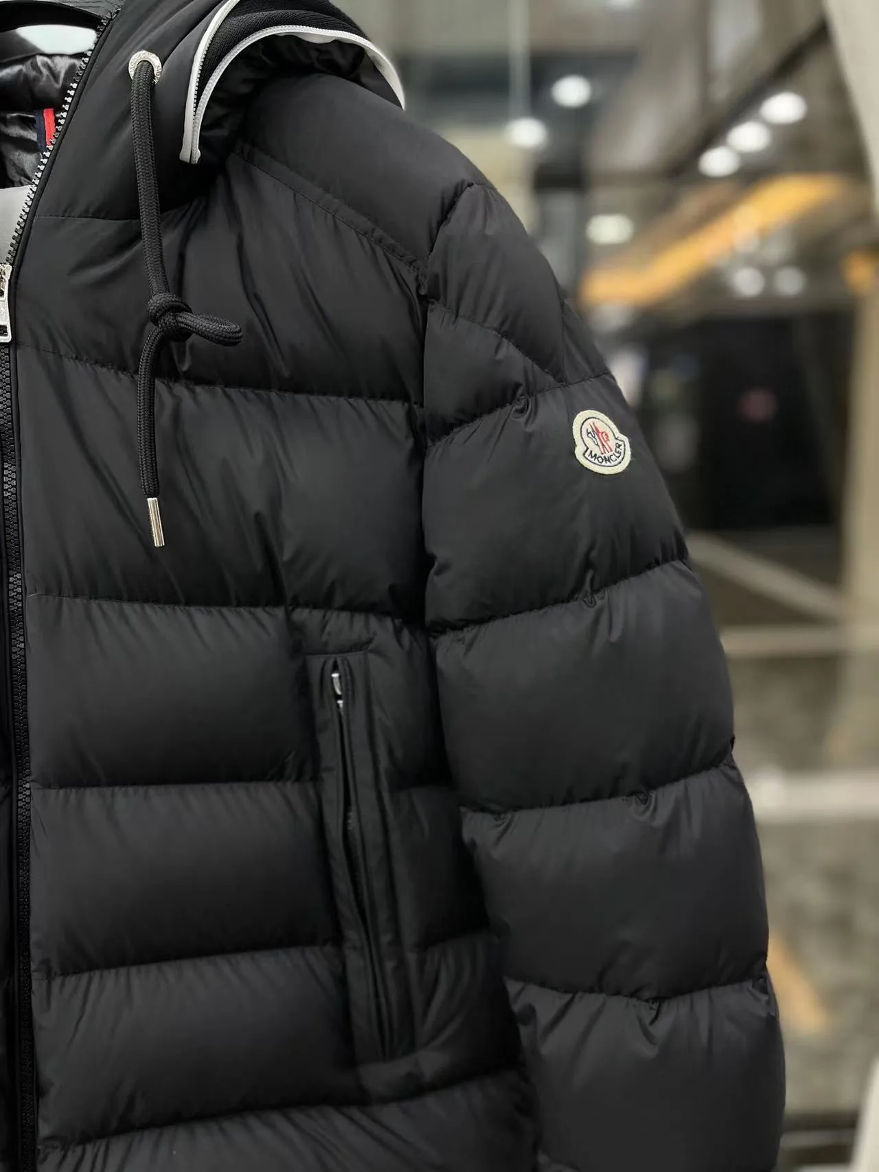 P880 🆕❤️2022🆕New Moncler Cardere short down jacket Color: Black White, Green Size: 12345