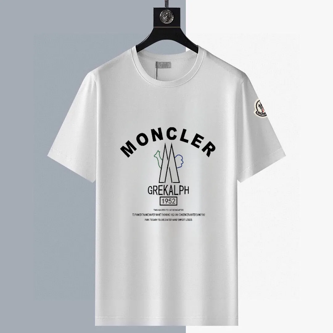 P320 [MONCLER] (Fat Man's Gospel) The same style as the 2025 official website. World-renowned luxury brand. Summer men's (double mercerized) high-quality 🐂 suit. It is made of imported original fabrics. It is a trendy style of the season and a versatile hit. Simple and elegant, precise workmanship allows you to be at the top of fashion. Size: M-5XL (can be worn up to 220 pounds)