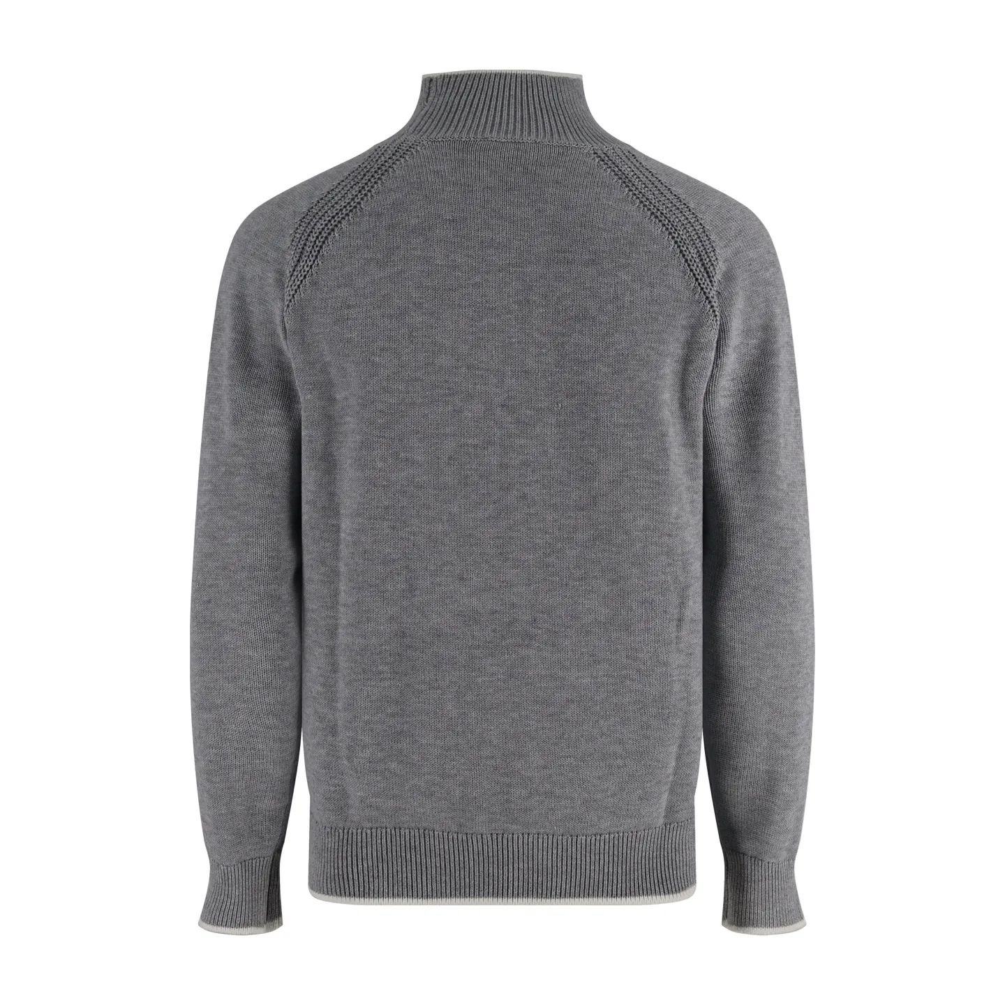 P470 Moncler logo turtleneck long-sleeved sweater (grey) The original version was purchased and developed in 4264 and weighs about 800 grams. This sweater adopts high-neck knitting technology, and the neck texture is tight and elastic, which is both warm and stylish. In terms of detailed craftsmanship, hollow knitting splicing technology is used on the shoulders, with fine texture and distinct layers, which enhances the design sense of the body; the contrasting rib technology on the cuffs and hem forms a soft contrast with the main color, improving the overall sophistication; the brand logo on the left arm uses three-dimensional embroidery technology, with precise stitching, highlighting the brand recognition. Made of high-quality knitted fabrics and made with fine weaving technology, it is skin-friendly, comfortable and has a crisp silhouette. From the warm design of the collar to the details of the embroidery, every craftsmanship reflects the brand's dual pursuit of quality and fashion. It is an autumn and winter item that combines practicality and design. Purchase the original version for development, order the color and dye it, and feel free to compare it with any version on the market. Size:S-M-L