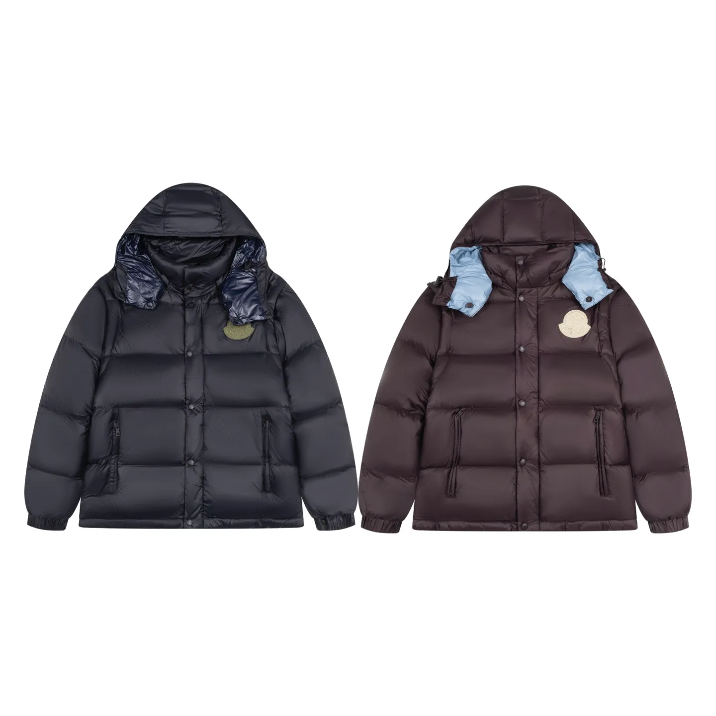 P840 model number Y181 Moncler Cyclone-Moncler 24 new style detachable sleeves two-in-one down jacket The fabric is made of nylon resin fabric, which is windproof and cold-proof in winter. The inner filling is made of 90 goose down, and the down filling is as high as 400g. The upper body is extremely warm. The clothes use the sleeve and hood removal process, which is complicated and time-consuming. It can be used as a vest when it is removed and can be worn multiple times. It has custom-made small letter buttons with a mask and a hardware logo slider. It is made from the original version of the authentic counter. It has three complete standards and the original version. It is a popular down jacket that has been in the market for 24 years. You can buy it with confidence. Color: Black red/black green Size: 1 2 3 4