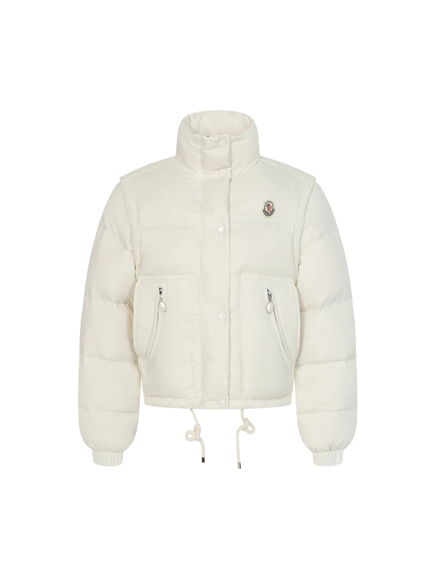 P900 MONCLER/Mask 25ss new detachable vest down jacket is made of custom-made YB imported windproof and waterproof nylon material. The craftsmanship is restored and the material is upgraded to improve the cold protection function in autumn and winter. Filled with white goose velvet, the whole piece is lightweight and warm. It can be worn as a zippered detachable long-sleeved jacket and a sleeveless vest. The torso is embossed with a rectangular pattern, with overlaid zipper pockets and drawstrings. The layers collide and the design is rich and varied. The iconic logo patch on the chest is embellished to highlight a low-key sense of luxury. Exquisite details can successfully get rid of dullness and integrate warmth and fashion. Customized surface accessories, look for the correct version, down filling standard: national standard 90 down, down filling: white goose down, high version, size: 1/2/3/4