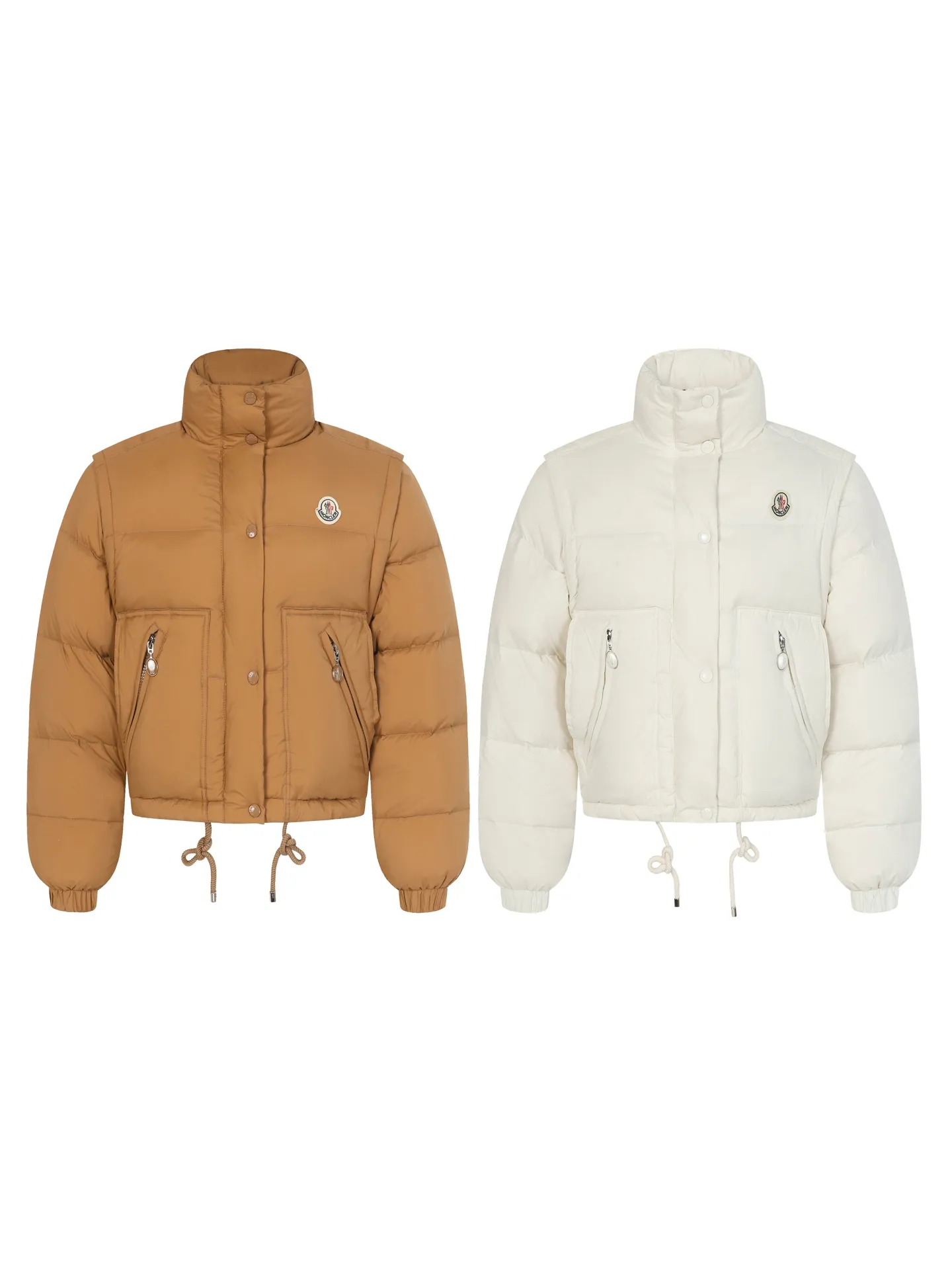 P900 MONCLER/Mask 25ss new detachable vest down jacket is made of custom-made YB imported windproof and waterproof nylon material. The craftsmanship is restored and the material is upgraded to improve the cold protection function in autumn and winter. Filled with white goose velvet, the whole piece is lightweight and warm. It can be worn as a zippered detachable long-sleeved jacket and a sleeveless vest. The torso is embossed with a rectangular pattern, with overlaid zipper pockets and drawstrings. The layers collide and the design is rich and varied. The iconic logo patch on the chest is embellished to highlight a low-key sense of luxury. Exquisite details can successfully get rid of dullness and integrate warmth and fashion. Customized surface accessories, look for the correct version, down filling standard: national standard 90 down, down filling: white goose down, high version, size: 1/2/3/4