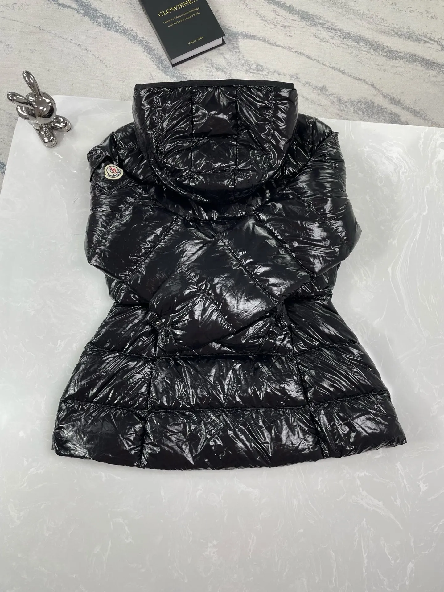 P970 (high version) Moncler-Mask-Ladies Short Hooded Waist Down Jacket Size:0 1 2 3