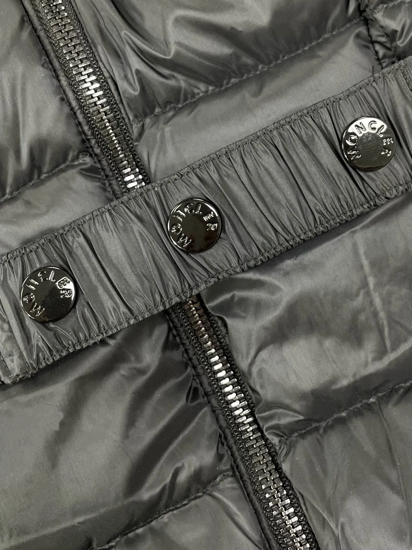 P970 (high version) Moncler-MONCLER Boed women's short waisted fur collar hooded down jacket Size:0-3