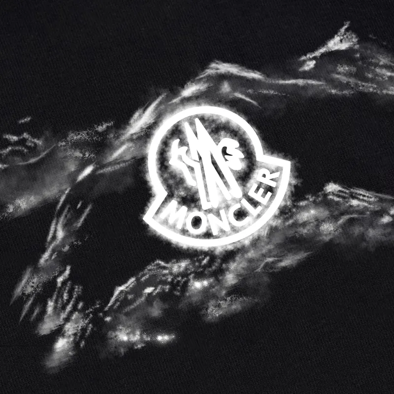 P240 Recommend the most popular Moncler masked 380g printed terry crew neck sweatshirt. Breathable pure cotton fabric. The texture is very soft and comfortable. No shrinkage, no deformation, no pilling). Original customized accessories. Collar label. Wash mark. Hang tag. Packaging (perfect details). Color: White. Black. Size: XS S M L.