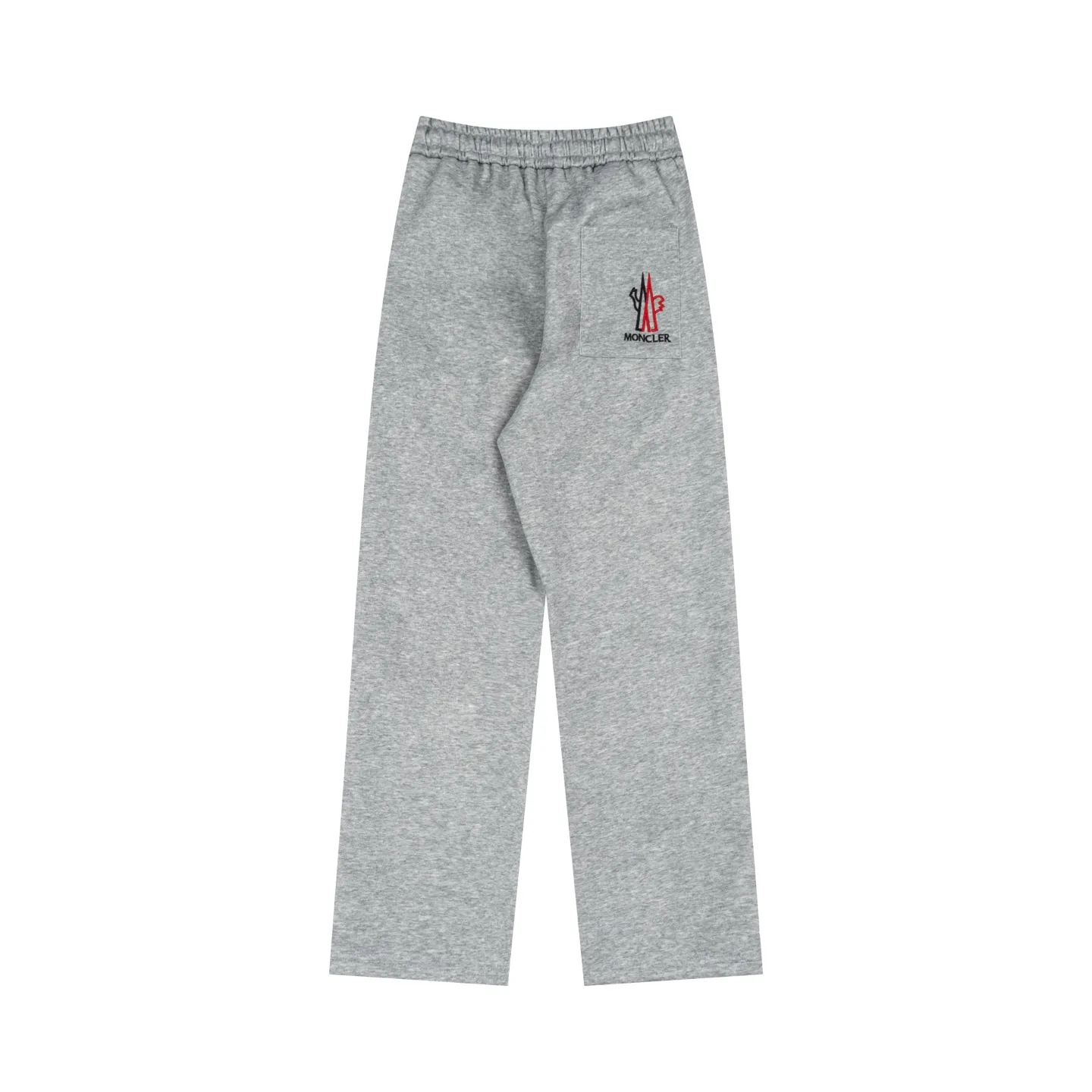 P220 Style No. Y189 Straight-leg sweatpants with small label line webbing pockets and torch embroidery. MONCLER official website ZP synchronized new sweatpants. The fabric is made of 450g heavy double-strand double yarn composite fabric. The small label is exquisitely embroidered with letter craftsmanship. Customized hand-stitched line webbing on the side. Elastic drawstring waist design is full of flexibility. High version of the inner hemming strip. Perfect details. Loose version. Made with conscience. High temperature resistance. Will not fall off. Machine washable. Factory-made workmanship, bag strips with neat double-needle stitching, popular internet celebrity model, very popular, loose os version, can be worn up to 200 pounds, tag, hanging beads, washable, main seller, packaging, full set of accessories📦 All details are real shots without beauty filters, feel free to buy📷 Color: black gray size: S M L XL