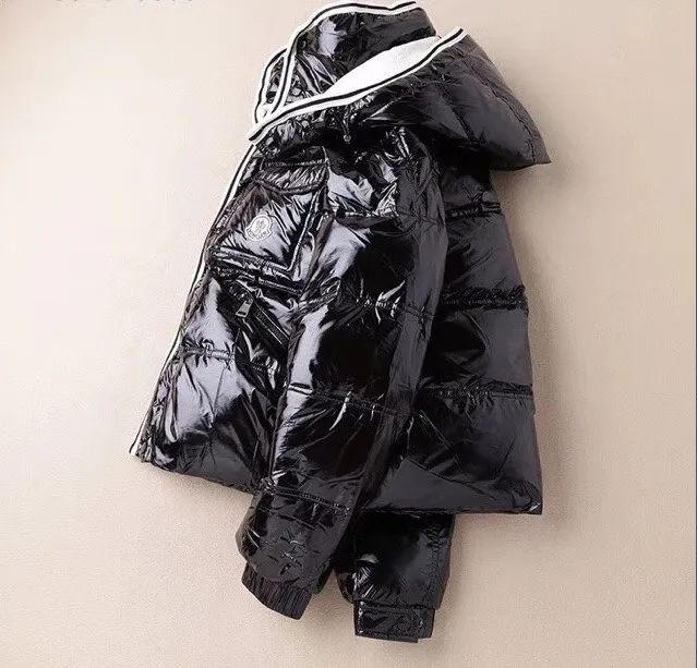 P740 Moncler (muzzle) classic popular fashion men's short style with hood and glossy size 1-5
