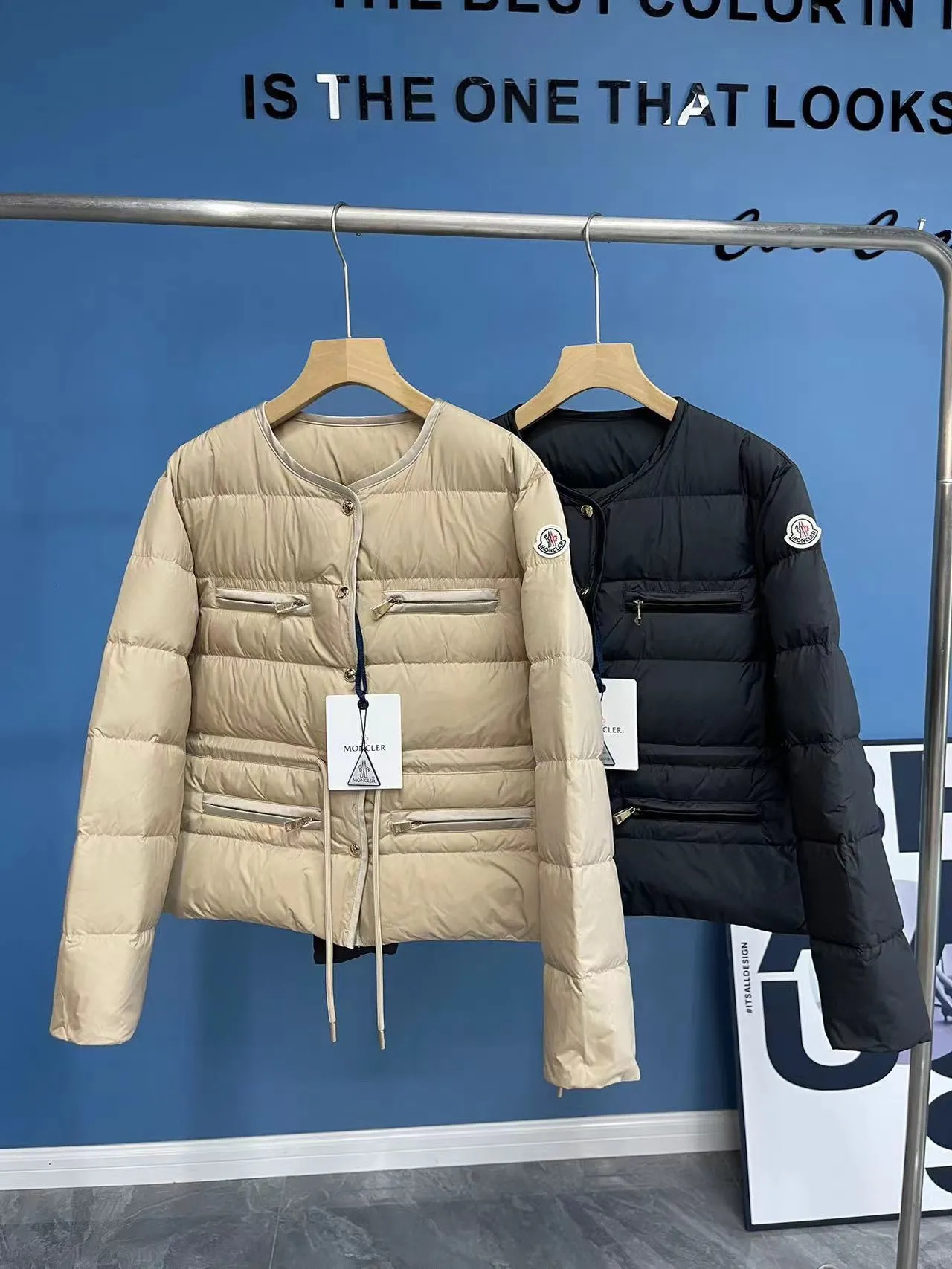 P760 MONCLER Drawstring Scent Black Khaki 0123