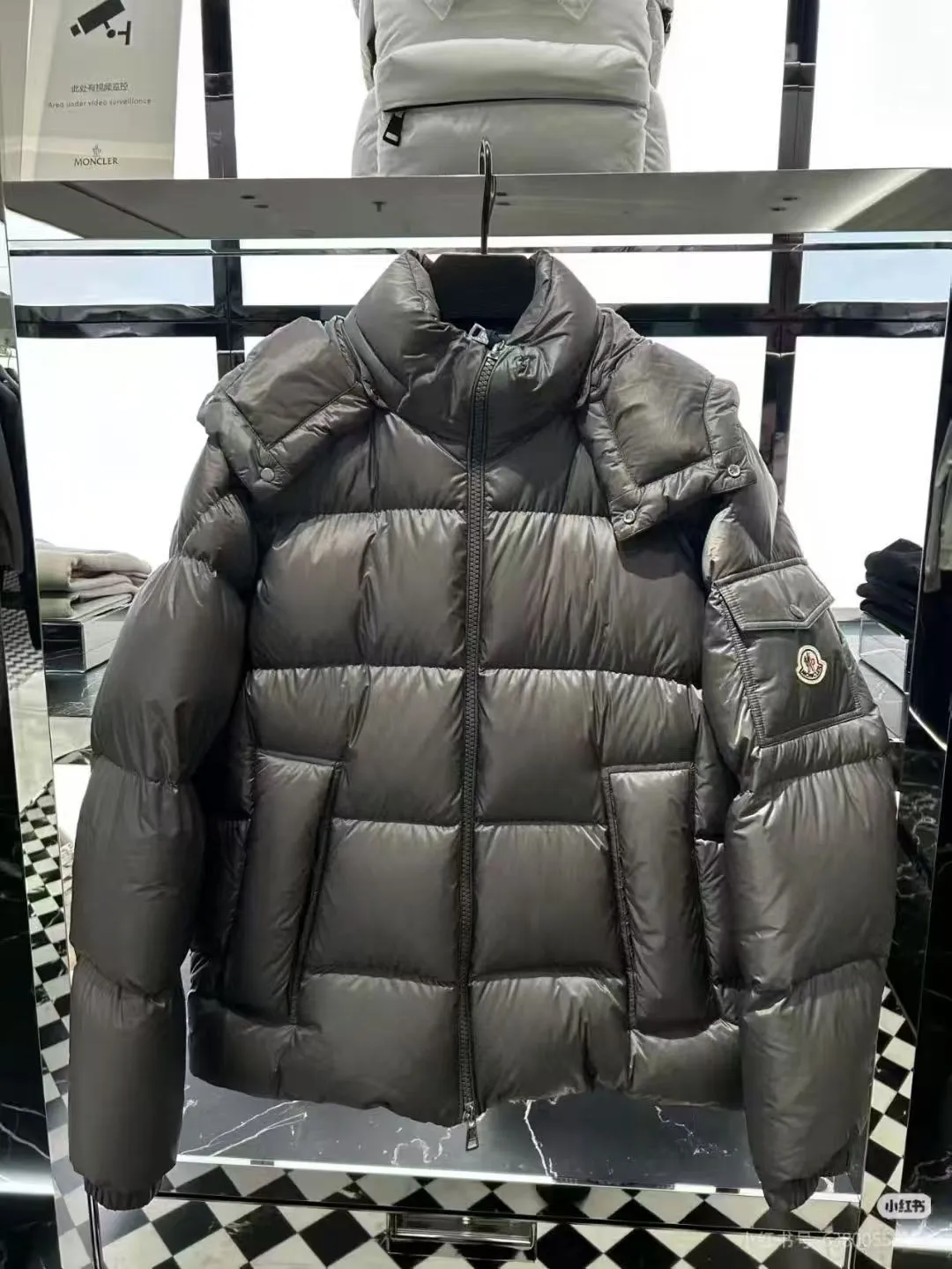 P900 Moncler. 25 new couyere. Classic Mayan version, black gray, size 12345