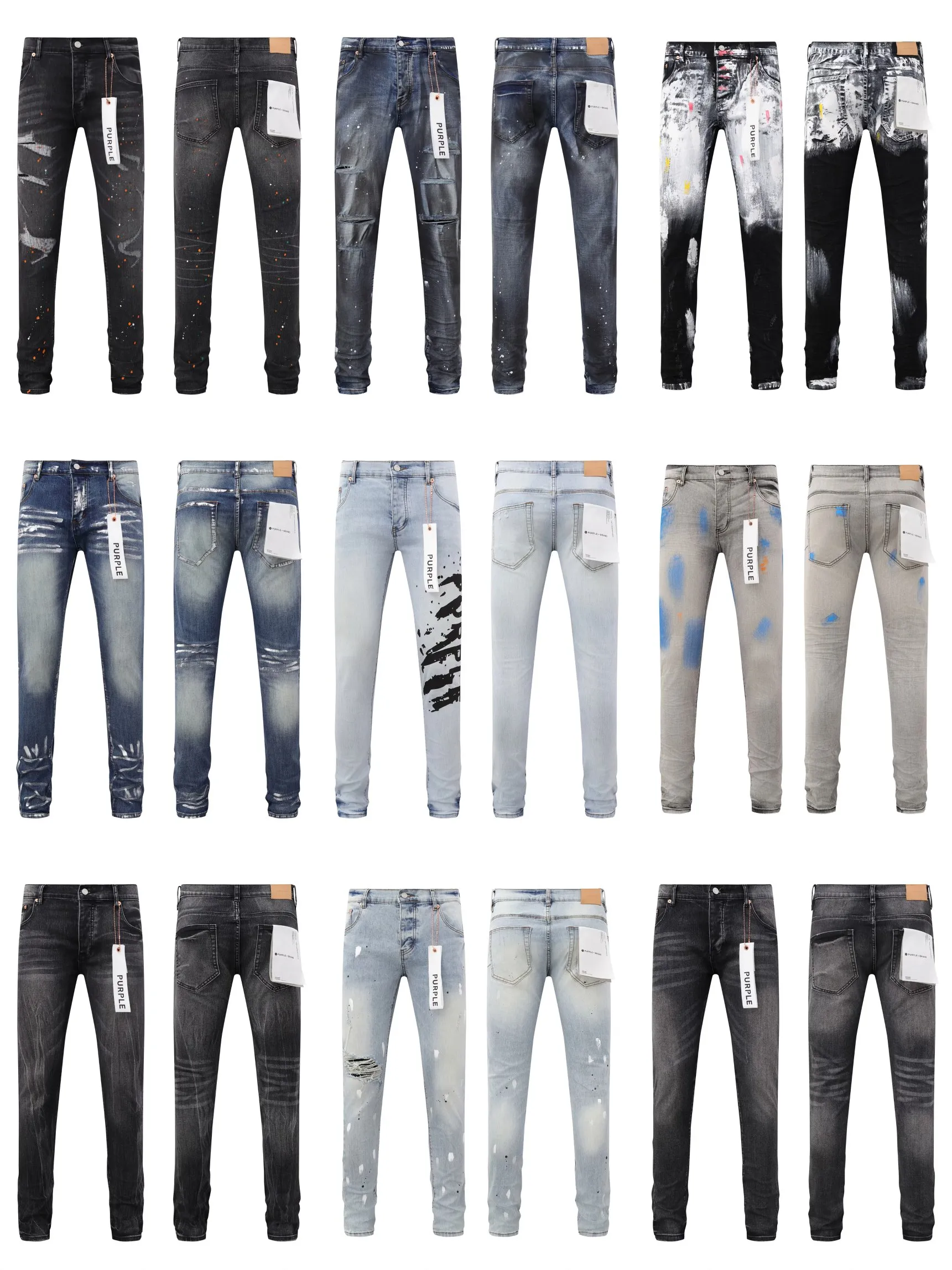 Purple brand jeans collection picture